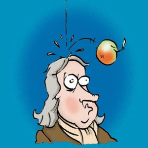 Newton apple