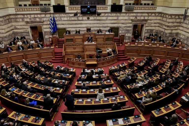 ΣΥΖΗΤΗΣΗ ΣΤΗΝ ΟΛΟΜΕΛΕΙΑ ΤΗΣ ΒΟΥΛΗΣ ΤΗΣ ΠΡΟΤΑΣΗΣ ΜΟΜΦΗΣ ΤΟΥ ΣΥΡΙΖΑ ΚΑΤΑ ΤΗΣ ΚΥΒΕΡΝΗΣΗΣ (3η ΗΜΕΡΑ) ΟΜΙΛΙΑ ΤΩΝ ΠΟΛΙΤΙΚΩΝ ΑΡΧΗΓΩΝ (ΤΑΤΙΑΝΑ ΜΠΟΛΑΡΗ / eurokinissi)